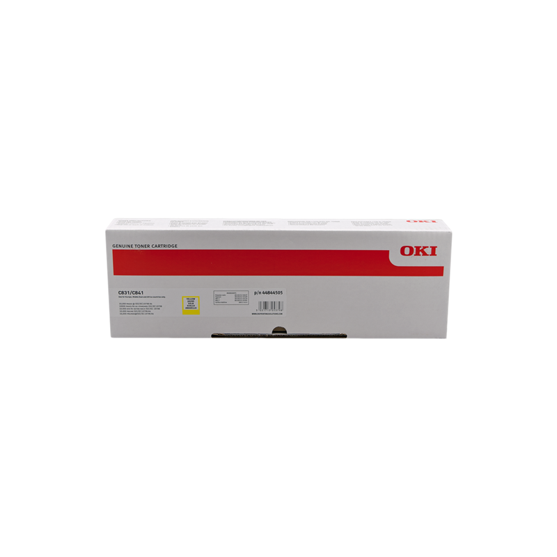 OKI 44844505 Toner Jaune Original