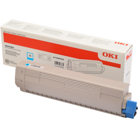 OKI 46443103 Toner Cyan Original 