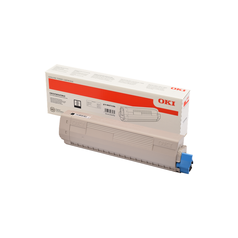 OKI 46471104 Toner Noir Original