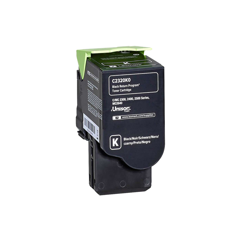 Lexmark C2320K0 Toner Noir Original