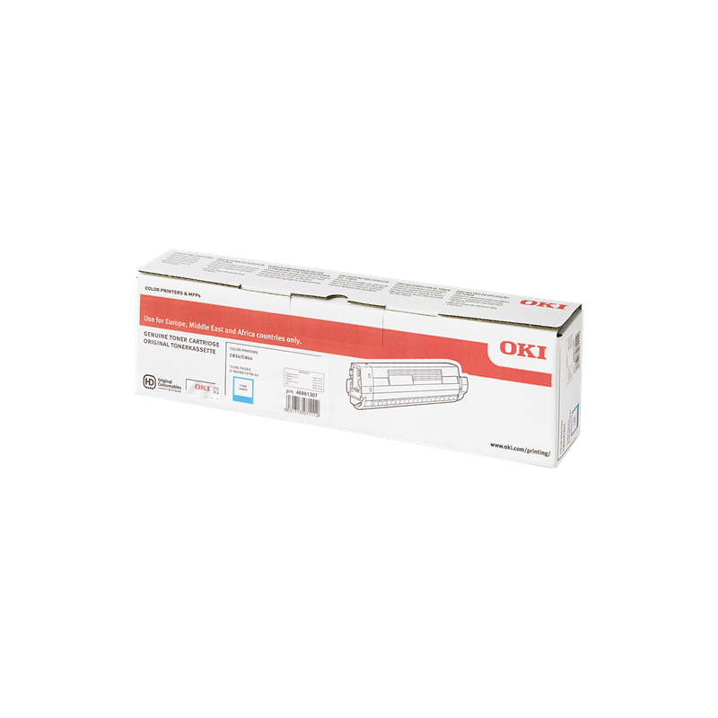 OKI 46861307 Toner Cyan XL Original