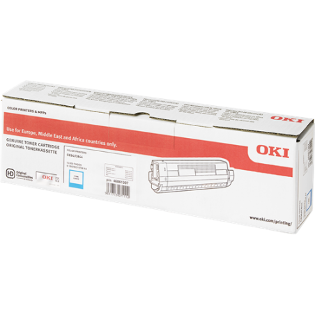 OKI 46861307 Toner Cyan Original 