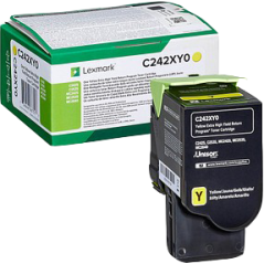 Lexmark C242XY0 Toner Jaune Original 