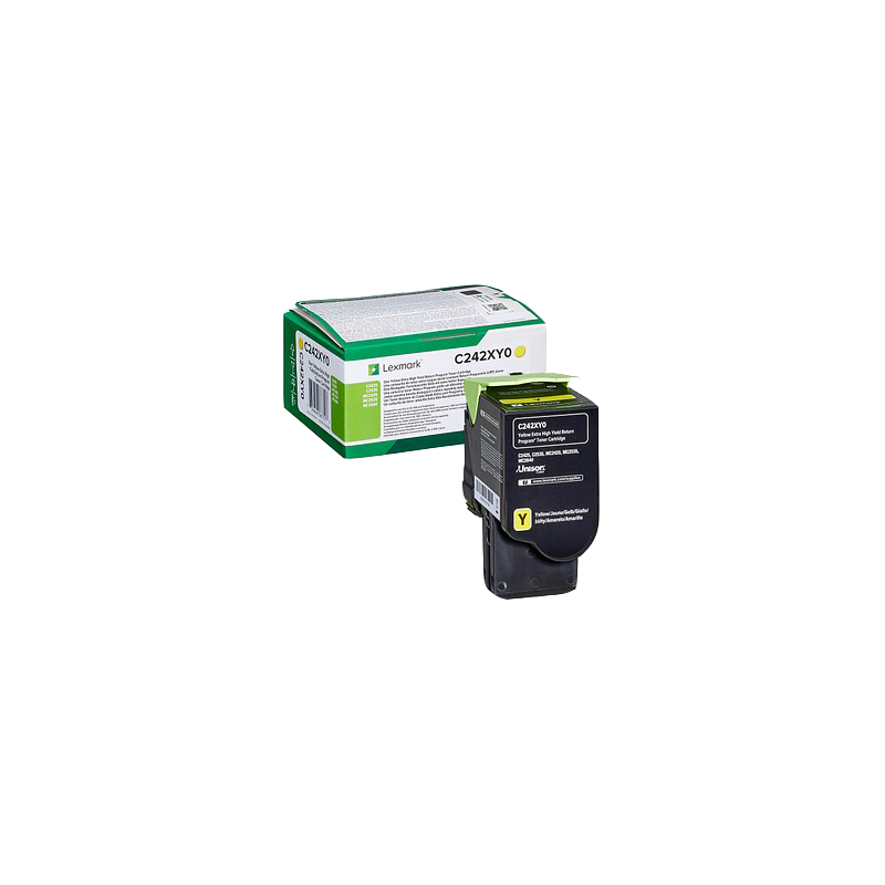 Lexmark C242XY0 Toner Jaune Original