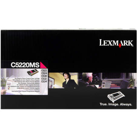 Lexmark C5220MS Toner Magenta Original 