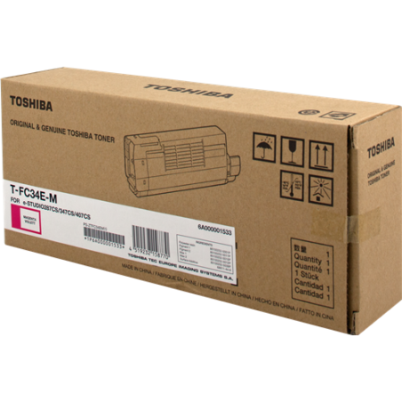 Toshiba T-FC34EM Toner Magenta Original 