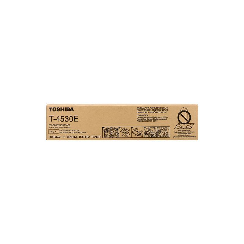 Toshiba T-4530E Toner Noir Original