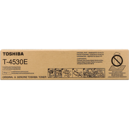 Toshiba T-4530E Toner Noir Original 
