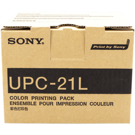 Sony UPC21L Papier thermique 4 Couleurs Original 