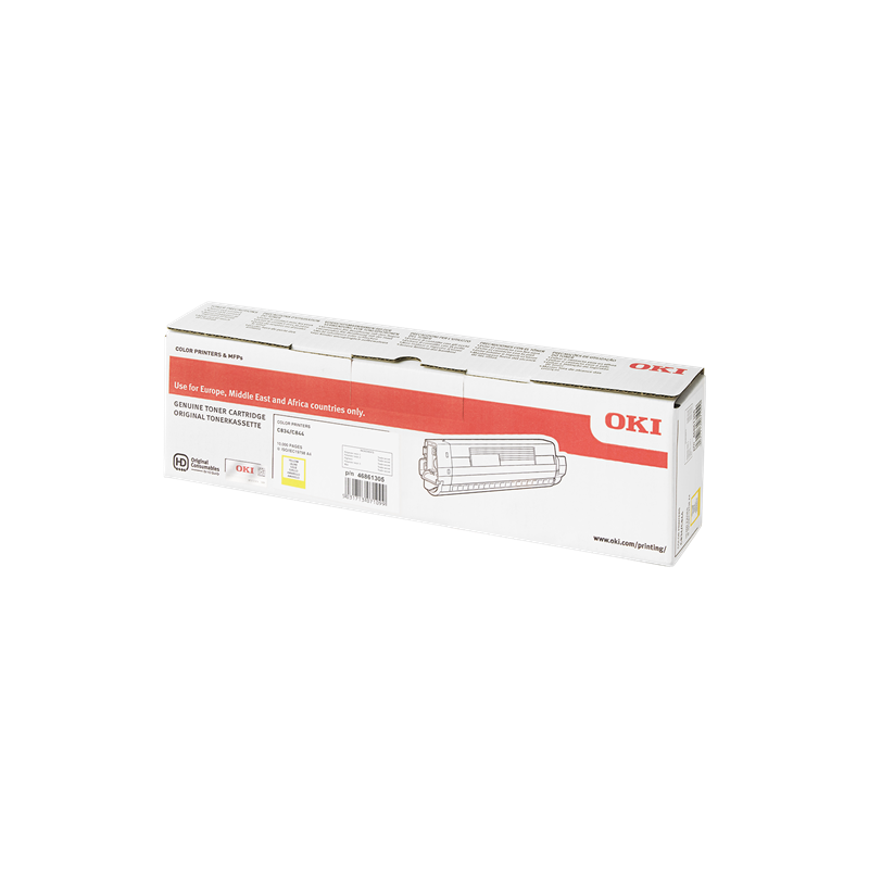 OKI 46861305 Toner Jaune XL Original