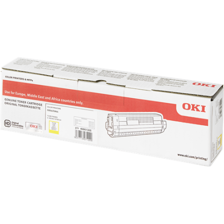 OKI 46861305 Toner Jaune Original 