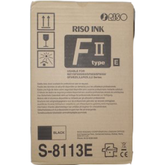 Riso S-8113E Cartouche Noir Originale 