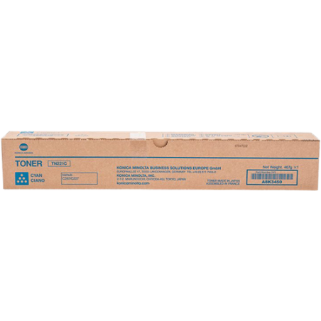Konica Minolta TN221C Toner Cyan Original 