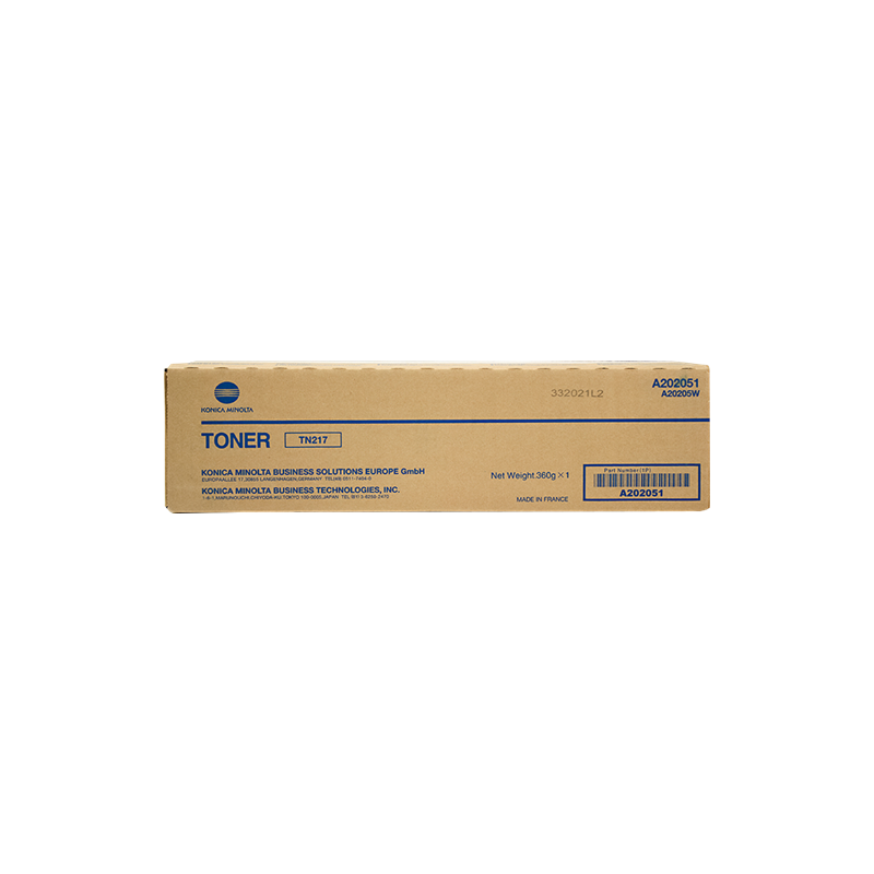 Konica Minolta TN217 Toner Noir Original