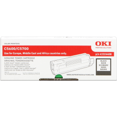 OKI 43324408 Toner Noir Original 