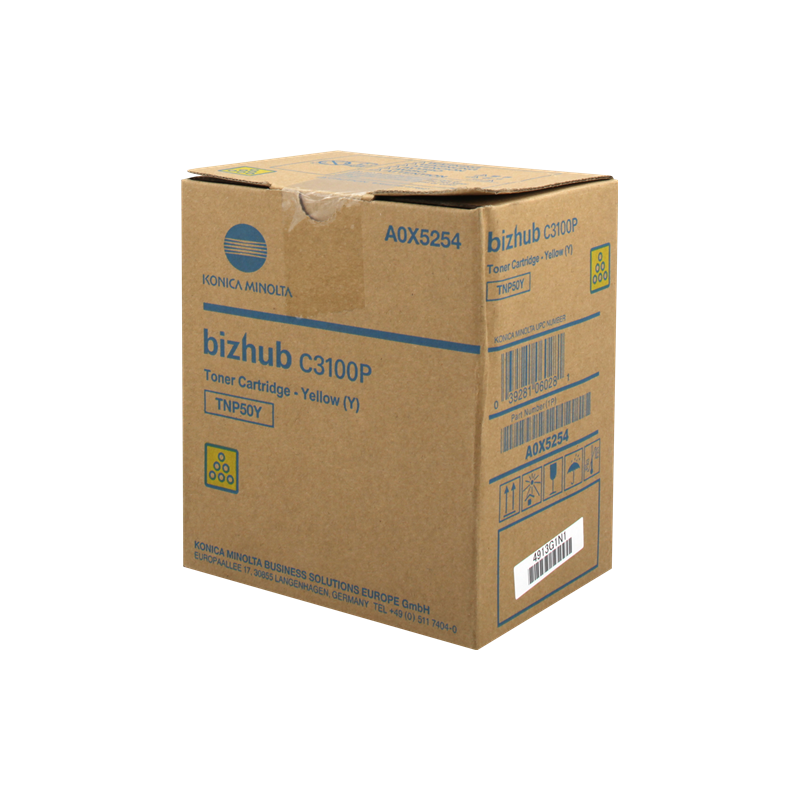 Konica Minolta TNP50Y Toner Jaune Original