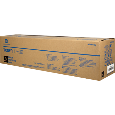 Konica Minolta TN711K Toner Noir Original 
