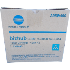Konica Minolta TNP49C Toner Cyan Original 