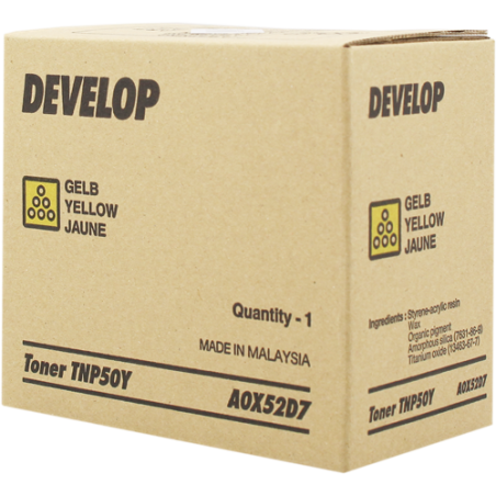 Develop TNP50Y Toner Jaune Original 