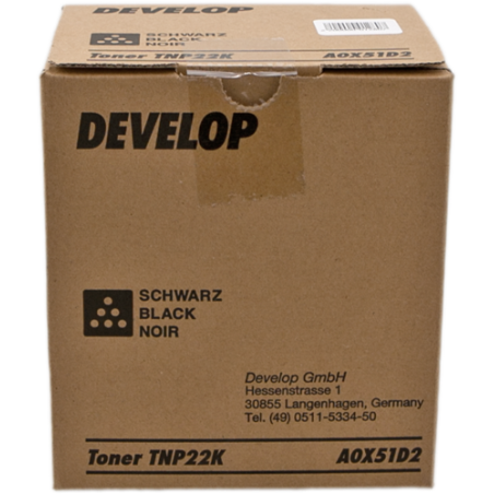 Develop TNP22K Toner Noir Original 