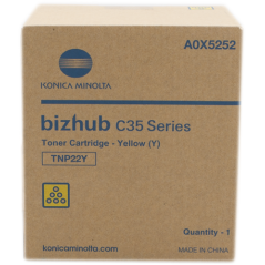Konica Minolta TNP22Y Toner Jaune Original 