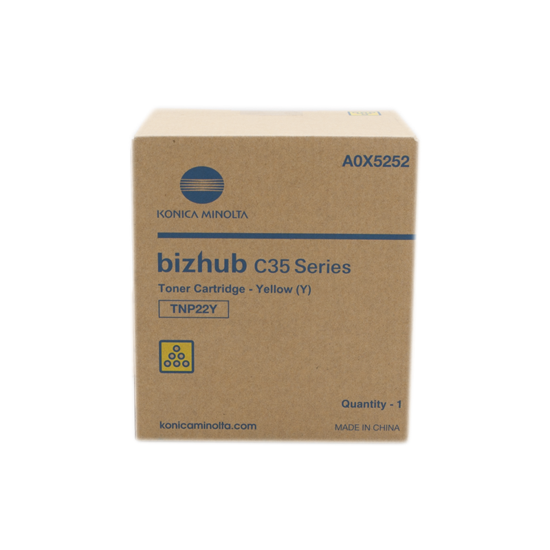 Konica Minolta TNP22Y Toner Jaune Original