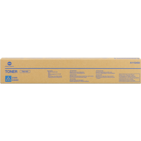 Konica Minolta TN319C Toner Cyan Original 