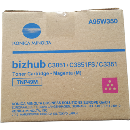 Konica Minolta TNP49M Toner Magenta Original 