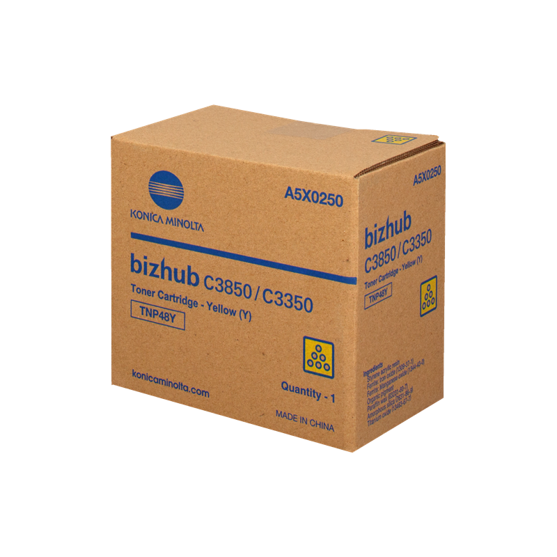 Konica Minolta TNP48 Toner Jaune Original