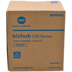 Konica Minolta TNP22C Toner Cyan Original 