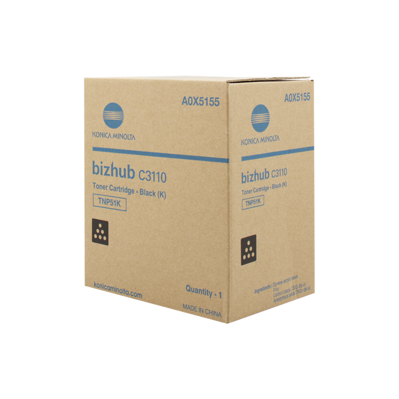Konica Minolta TNP51K Toner Noir Original