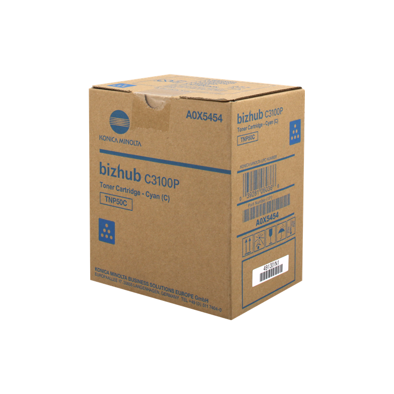 Konica Minolta TNP50C Toner Cyan Original