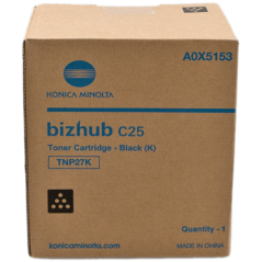 Konica Minolta TNP27bk Toner Noir Original 