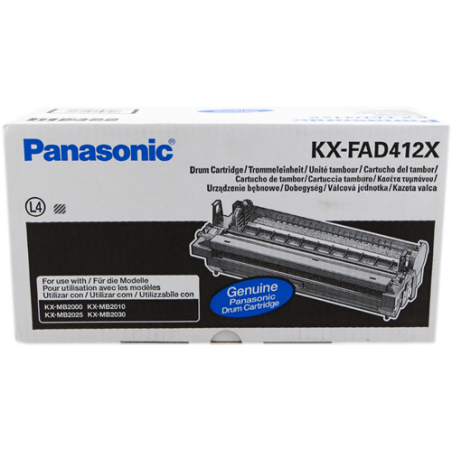Panasonic KX-FAD412X Tambour Noir Original 