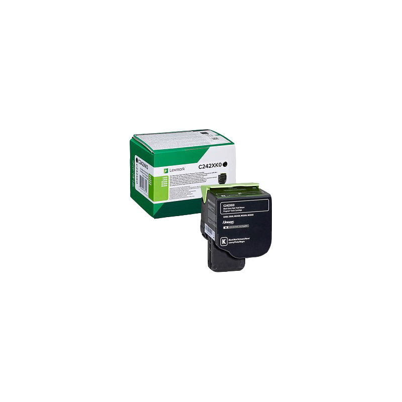 Lexmark C242XK0 Toner Noir Original