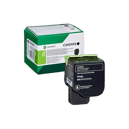 Lexmark C242XK0 Toner Noir Original 