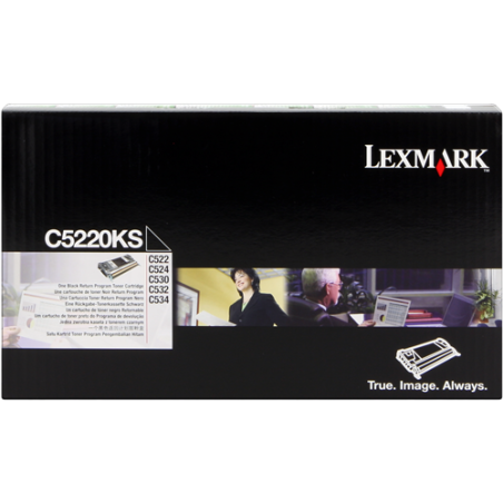 Lexmark C5220KS Toner Noir Original 