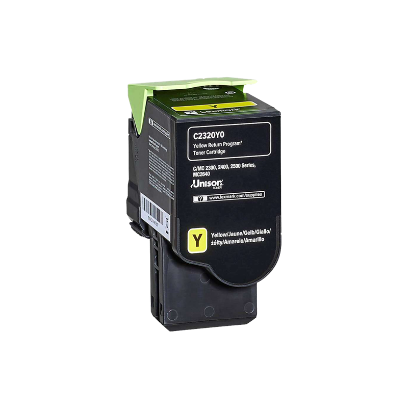 Lexmark C2320Y0 Toner Jaune Original