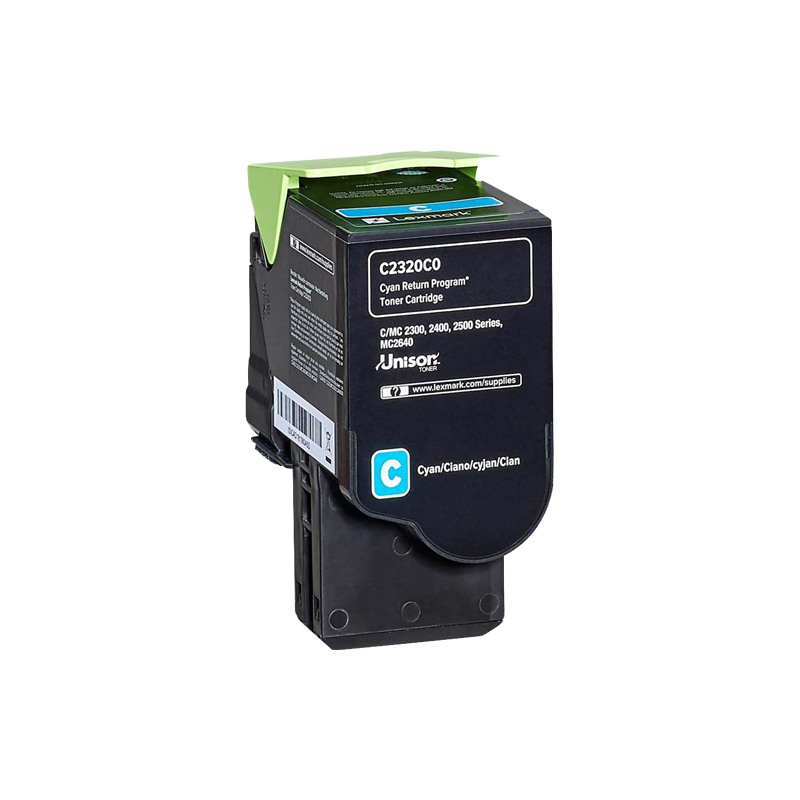 Lexmark C2320C0 Toner Cyan Original