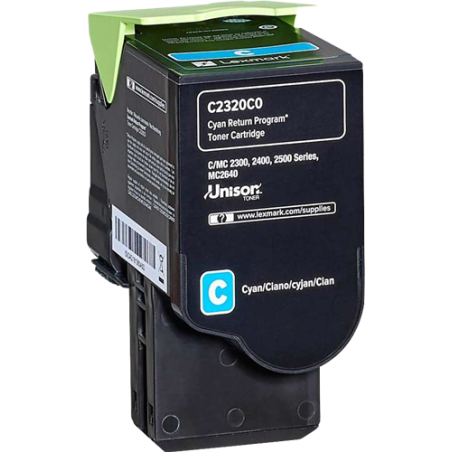 Lexmark C2320C0 Toner Cyan Original 