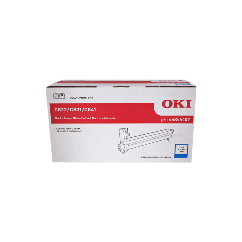 OKI 44844407 Tambour Cyan Original