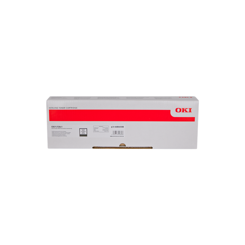OKI 44844508 Toner Noir Original