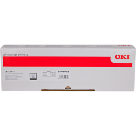 OKI 44844508 Toner Noir Original 