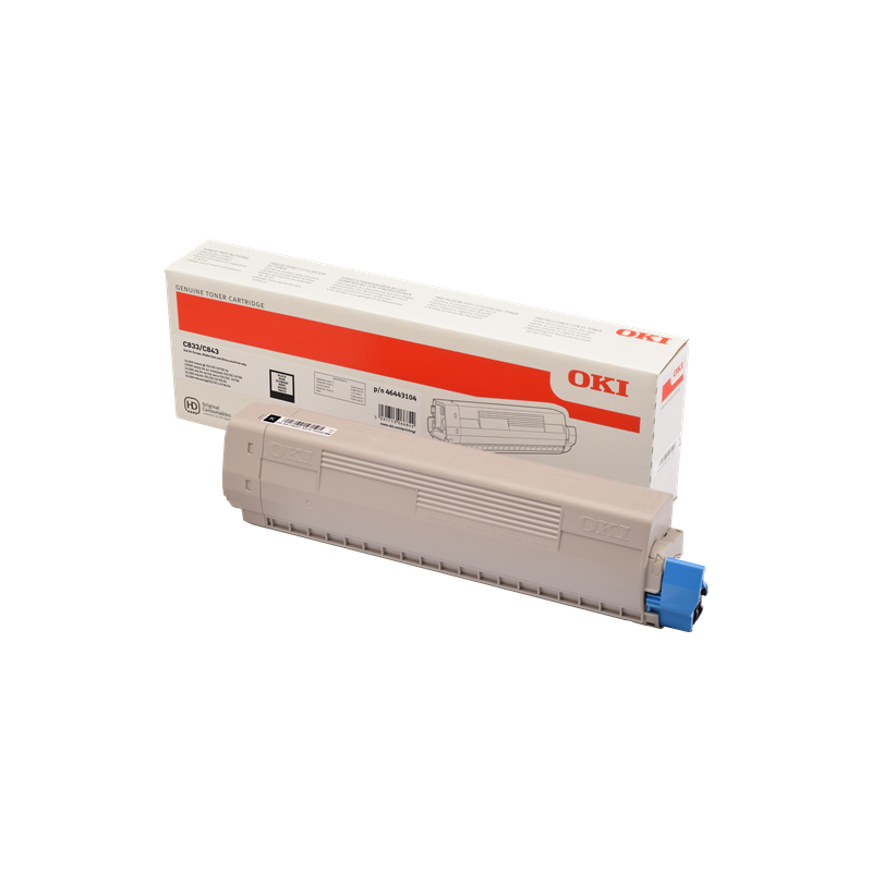 OKI 46443104 Toner Noir Original