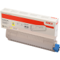 OKI 46471101 Toner Jaune Original