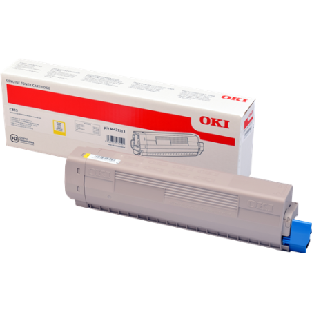 OKI 46471113 Toner Jaune Original 