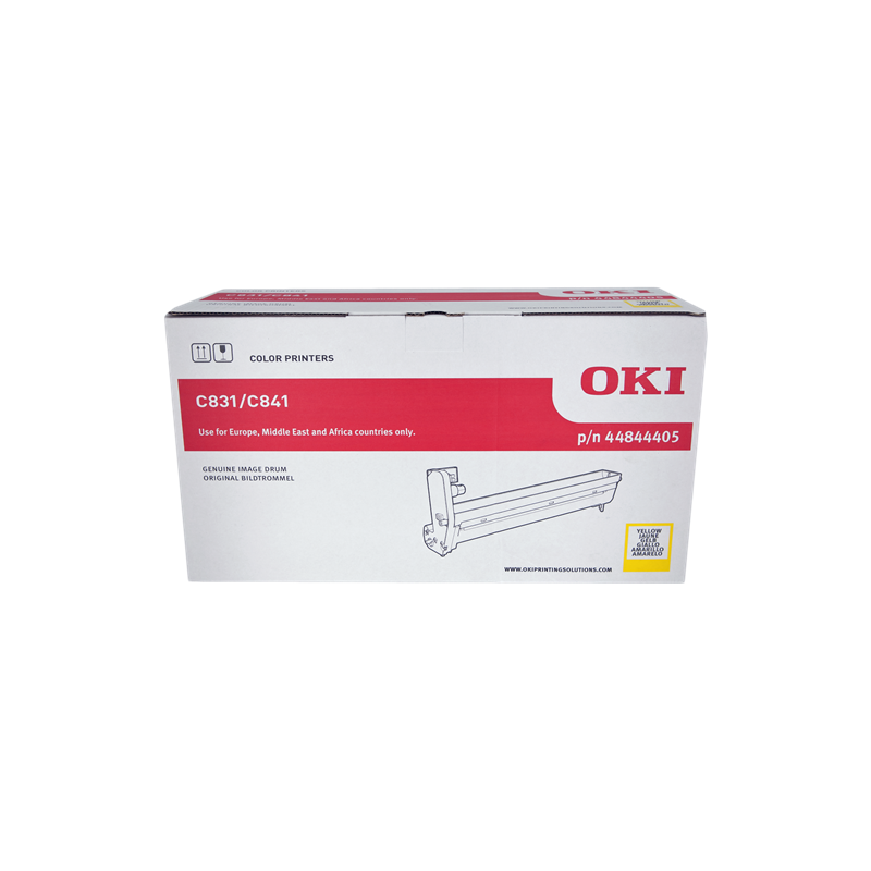 OKI 44844405 Tambour Jaune Original