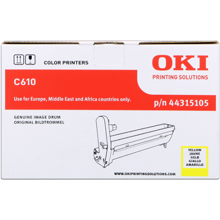 OKI 44315105 Tambour Jaune Original 