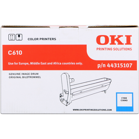 OKI 44315107 Tambour Cyan Original 