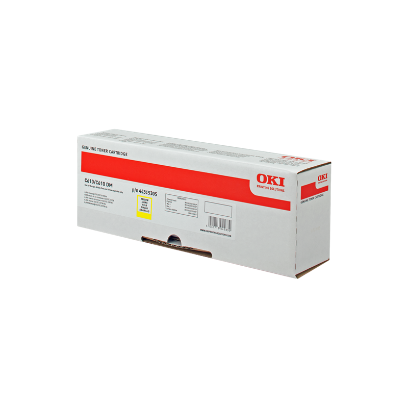 OKI 44315305 Toner Jaune Original